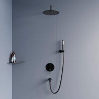 Душевой комплект RGW Shower Panels SP-52-1-B черный