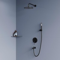 Душевой комплект RGW Shower Panels SP-52-1-B черный