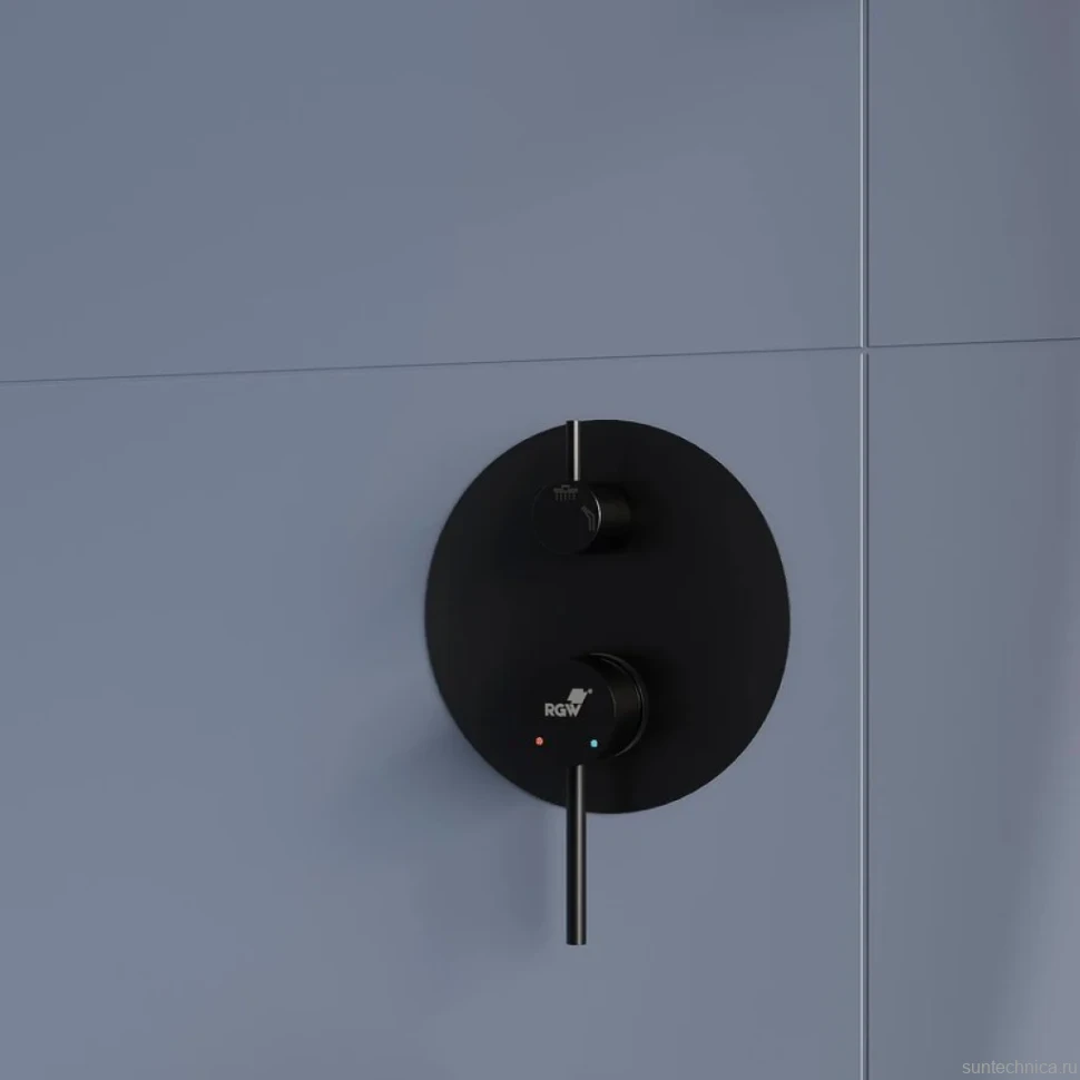 Душевой комплект RGW Shower Panels SP-52-1-B черный