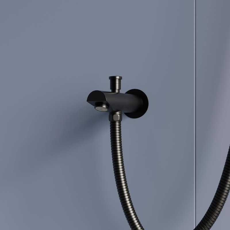 Душевой комплект RGW Shower Panels SP-52-1-B черный