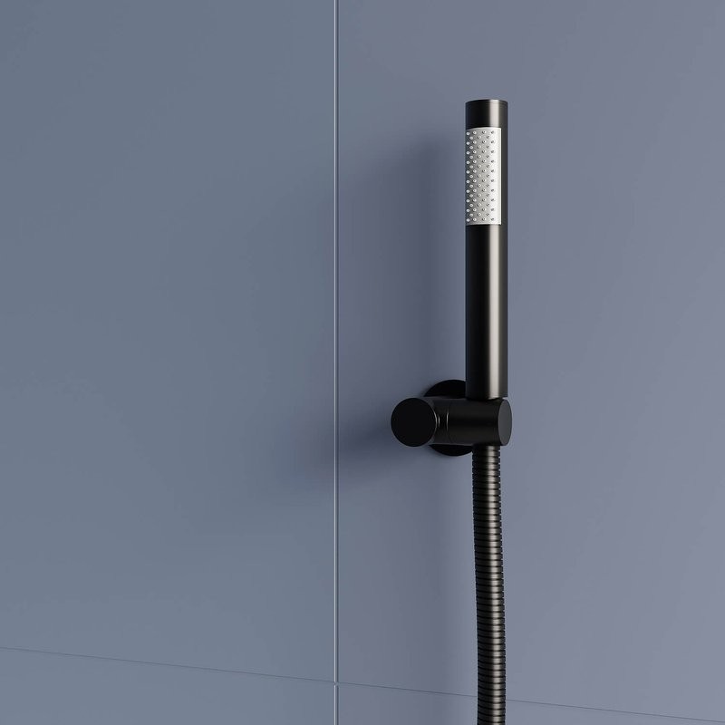Душевой комплект RGW Shower Panels SP-52-1-B черный