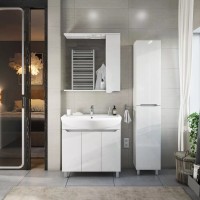 Зеркало SanStar Лайн 60 белое