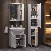 Зеркало SanStar Лайн 60 белое