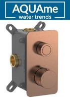 Смеситель для душа AQUAme с термостатом встраиваемый AQM8810BC Смеситель для душа AQUAme с термостатом встраиваемый AQM8810BC