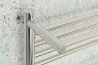 Полотенцесушитель электрический Сунержа Богема 3.0 100х40 с полкой, хром, R