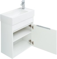 Тумба с раковиной Aquanet Лидс 50 белая