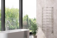 Полотенцесушитель электрический Сунержа Галант 3.1 00-6001-1260 130x65 см, подключение справа, без покрытия, лесенка