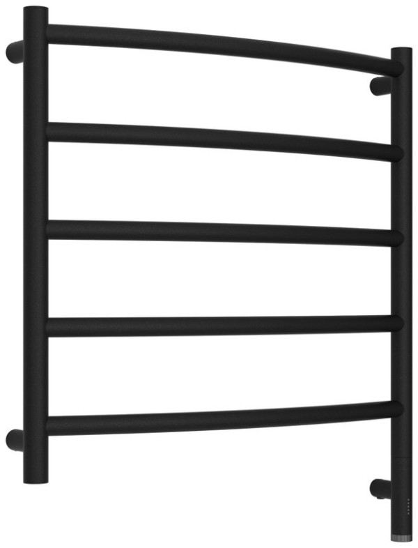 Полотенцесушитель электрический Сунержа Галант 3.1 15-6001-6060 70x65 см, подключение справа, темный титан муар, лесенка