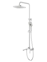 Душевая стойка AZARIO Alanti AZ-K2332-1 хром