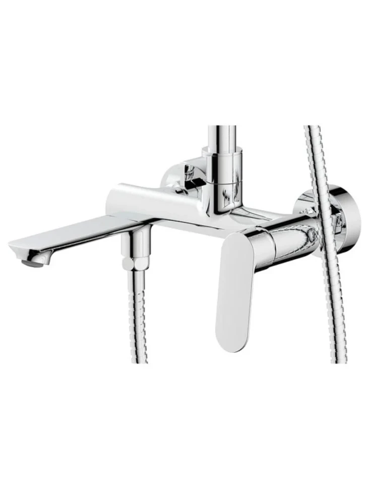Душевая стойка AZARIO Alanti AZ-K2332-1 хром