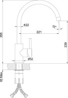 Смеситель для кухни Lemark Expert LM5078S