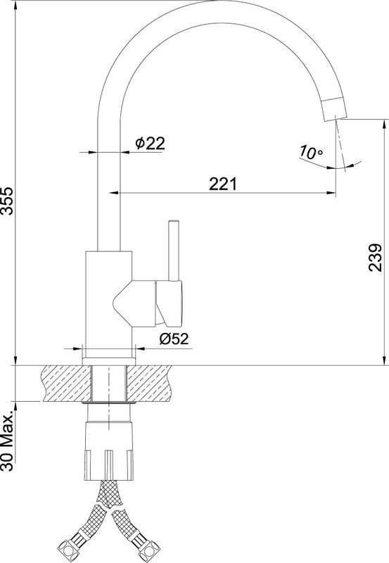 Смеситель для кухни Lemark Expert LM5078S