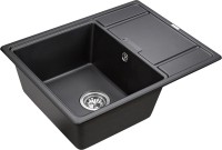 Мойка кухонная Paulmark Flugen 50-650 PM216550-BL черный