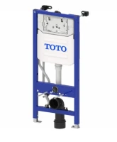 Комплект Инсталляция Toto Washlet WH182EAT + Кнопка MB175MSS цвет сталь
