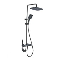 Душевая стойка Ceruttispa 11359 графит