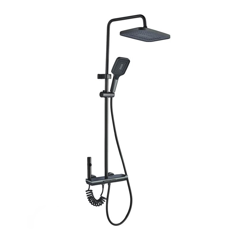 Душевая стойка Ceruttispa 11359 графит