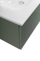 Тумба с раковиной BelBagno Uno 80 подвесная, 1 ящик, матовая еловая