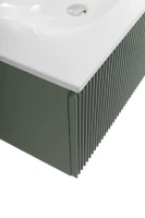 Тумба с раковиной BelBagno Uno 80 подвесная, 1 ящик, матовая еловая