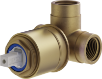 Встраиваемый смеситель для душа и ванны Plumberia Selection Ixo XO1111BO С ВНУТРЕННЕЙ ЧАСТЬЮ, матовый белый