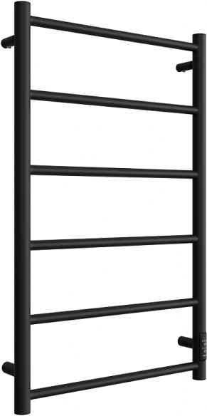 Полотенцесушитель электрический Двин J Neo 80/40 чёрный матовый