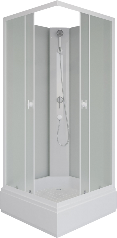 Душевая кабина Niagara Promo P90/26Q/MT/BK 90х90 см, без крыши