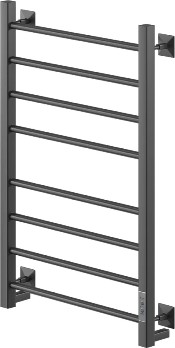 Полотенцесушитель электрический Ника Step 3 80/40, матовый черный RAL9005