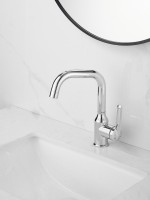 Смеситель для раковины Haiba HB10825 хром Смеситель для раковины Haiba HB10825 хром