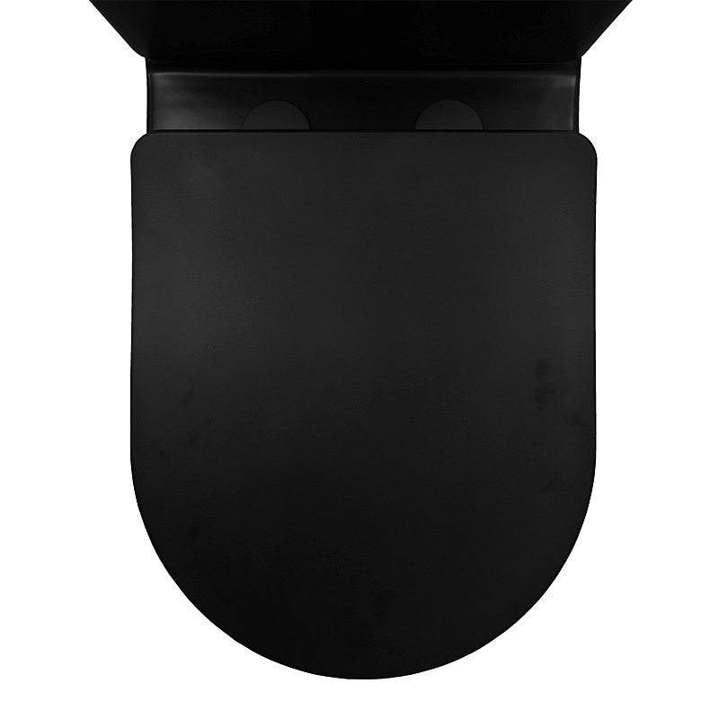 Унитаз-компакт напольный AZARIO Black Queen AZ-8380 матовый черный