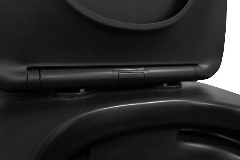 Унитаз-компакт напольный AZARIO Black Queen AZ-8380 матовый черный