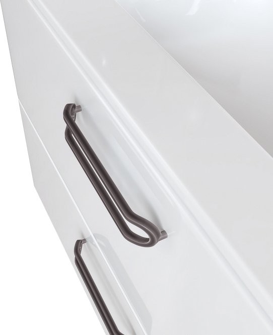 Тумба с раковиной IDDIS Brick 100 напольная