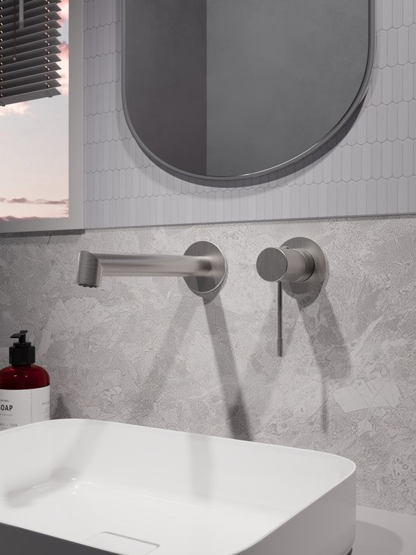 Смеситель для раковины Vincea Desire VBFW-1D1BN С ВНУТРЕННЕЙ ЧАСТЬЮ, брашированный никель