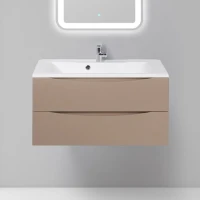Мебель для ванной комнаты BelBagno Marino 90 capucino lucido Мебель для ванной комнаты BelBagno Marino 90 capucino lucido