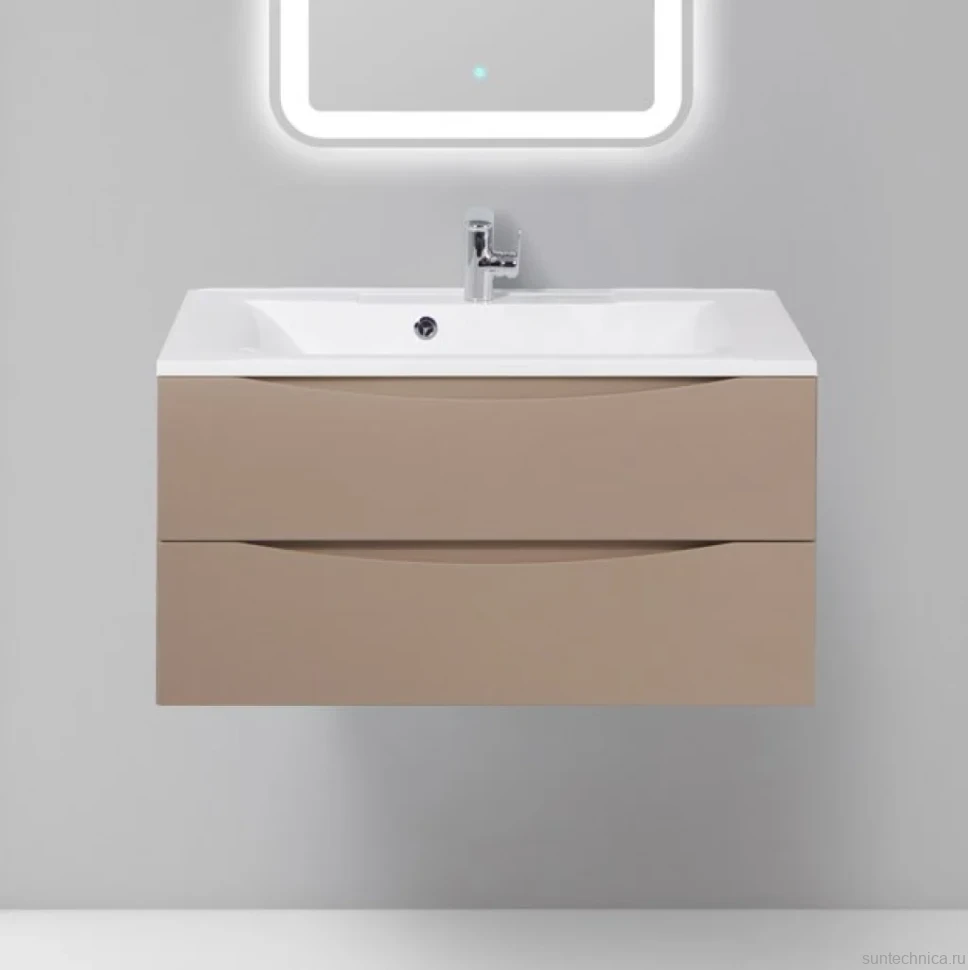 Мебель для ванной комнаты BelBagno Marino 90 capucino lucido
