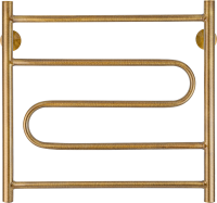 Полотенцесушитель водяной Secado Валенсия 2 65x55 см, бронза, лесенка, латунь