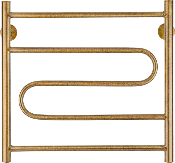 Полотенцесушитель водяной Secado Валенсия 2 65x55 см, бронза, лесенка, латунь