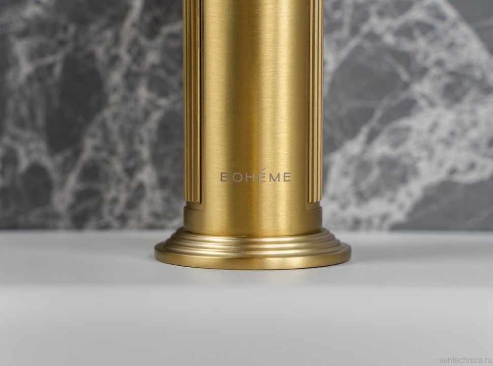 Смеситель для раковины Boheme Eterna 171-MG matt gold