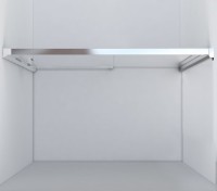 Душевая дверь в нишу Vincea Lugano VDS-1L160CL-1 160 см, профиль хром