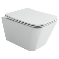 Унитаз подвесной Ceramicanova Miro, торнадо 3.0, сиденье микролифт, белый, CN11003T