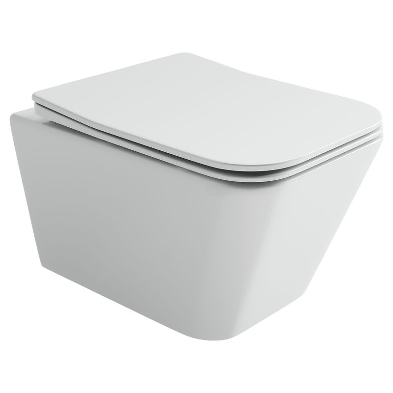 Унитаз подвесной Ceramicanova Miro, торнадо 3.0, сиденье микролифт, белый, CN11003T