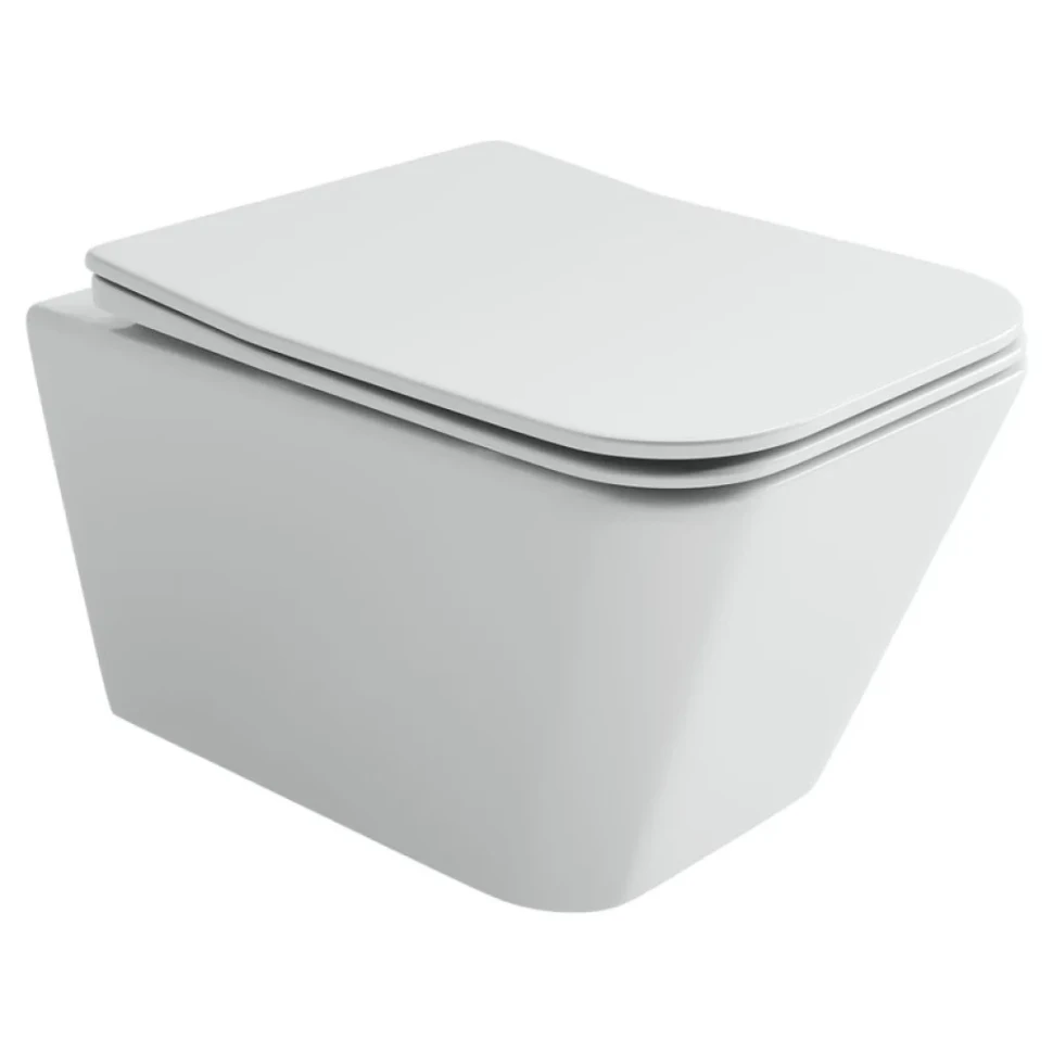 Унитаз подвесной Ceramicanova Miro, торнадо 3.0, сиденье микролифт, белый, CN11003T
