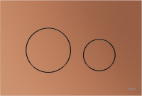 Кнопка смыва TECE Loop 9240937 красная бронза