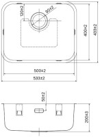 Мойка кухонная IDDIS Mate MAT53S0i77