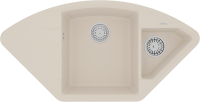 Мойка кухонная Lemark Irkana 980 9910048 шампань