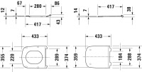 Унитаз подвесной Duravit DuraStyle 2552090000