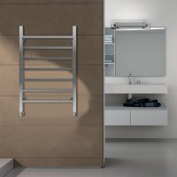 Полотенцесушитель Azario ANCONA 500/800 водяной 7 кв. пер. (1"-1/2" Полированный)