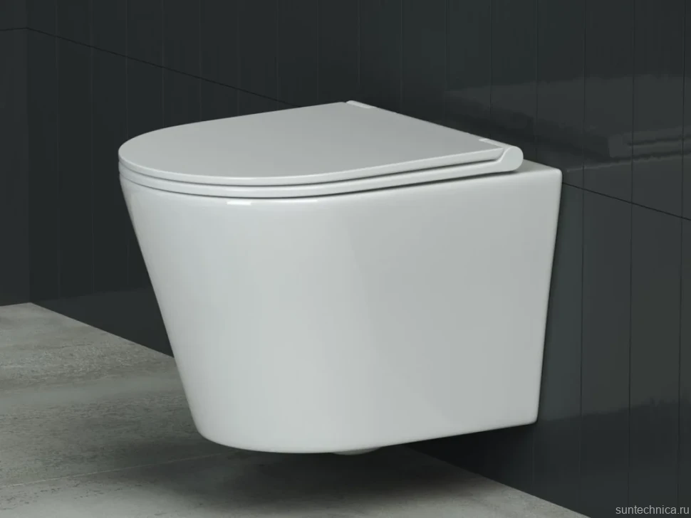 Унитаз подвесной Ceramicanova Forma CN3011 с микролифтом