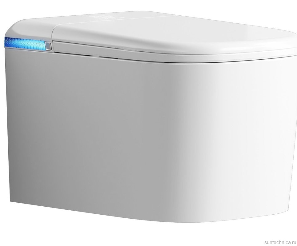 Комплект 2 в 1 Abber Rechteck AC1216S-AC0101P2 Унитаз-биде электронный, подвесной + Монтажная рама