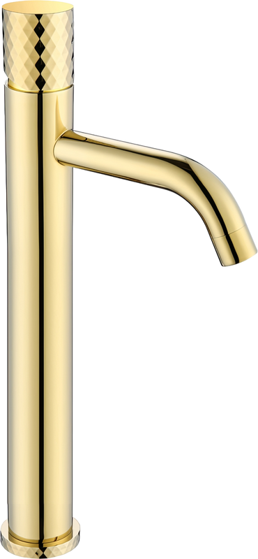 Смеситель для раковины Boheme Stick 122-GG gold diamond gold