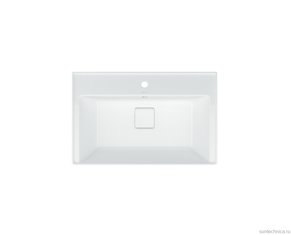 Тумба с раковиной Aqwella Vancouver 70 напольная, белая