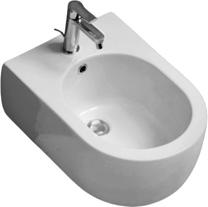 Биде подвесное Kerasan Flo 312501*1